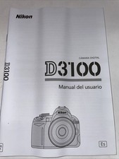 Nikon D3100 Manual Del Usuario in Spanish DSLR CAMERA USER GUIDE