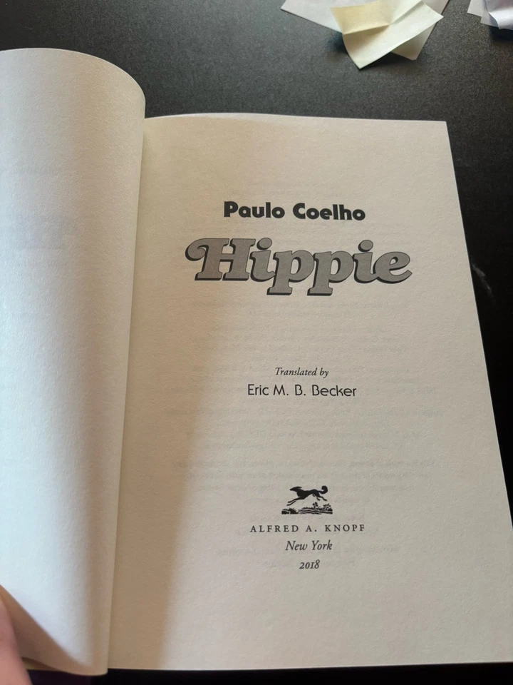 RARE Signed! Hippie by Paulo Coelho 1st ed. NF/NF - Image 4 of 4