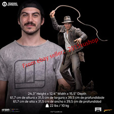 Iron Studios LUCSWR107624-10 Indiana Jones 1/4 Scale Indiana Jones Model Statue