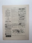 Puck Magazine Chromolithographs 7 Set-Mid 1880s — photo 4