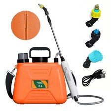 6L Electric Backpack Sprayer Automatic Lawn Garden Sprayer Lightweight Easy Use