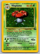 Vileplume 15/64 Rare Jungle Pokemon Unlimited Holo Near Mint on eBay