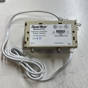 Channel Master Antenna Amplifier Amp Power Supply Model 0747