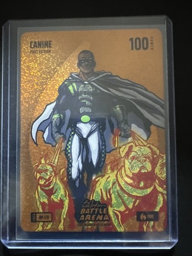 Bo Jackson Battle Arena Icon Battlefoil Fire Canine (Kenneth Walker lll) IBF-178