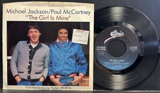 Michael Jackson/Paul McCartney - The Girl Is Mine - Epic 45 VG++ POP ROCK PS