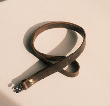 Leder Brustgurt - Dünner Vintage Kameragurt Quick Release aus hochwertigem Leder