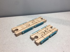 Thomas wood railway adapt a track blue pieces flipable adjustable switchable