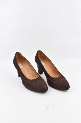 Women's Fratelli Rossetti neckline size 38 brown, heel 8 cm