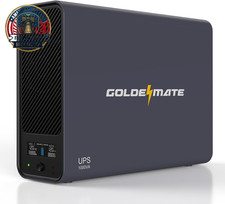 1000VA/800W Lithium UPS Battery Backup Surge Protector, Backup Battery Power S