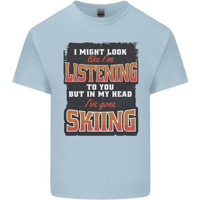 Mein Kopf I'Ve Gone Skifahren Lustig Skier Kinder T-shirt Kinder
