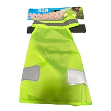 Dog Safety Vests Dukes Medium Reflective Fluorescent Yellow Safe Pet Supplies