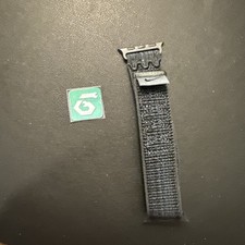 Apple Watch Nike Sport Loop 41mm 38/40 Genuine OEM Black Blue Used