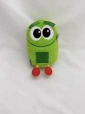 Fisher-Price StoryBots Bo Plush RARE Green Stuffed Character Toy 5" 2020 Speaks