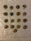 Lot of 17 Different Vintage Kellogg's PEP WW2 US Military Air Squadron PinBacks