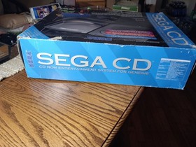 Sega CD Console CIB (With Box, Solid Condition, With 7 Games, NO CONTROLLER)