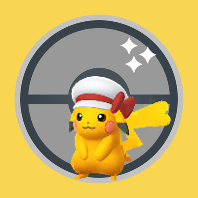  Shiny Pikachu (Lyra's Hat) (#025) - GO Tour 2026 Road to Kalos - Pokémon GO 