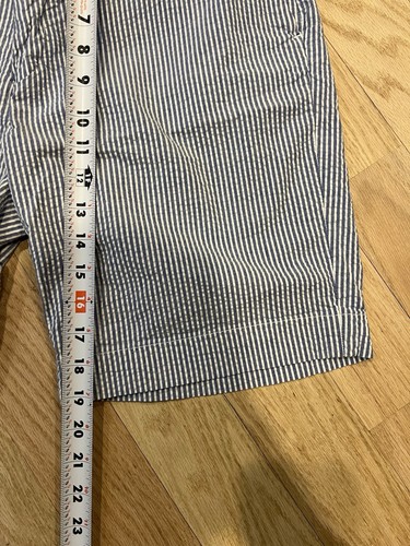 Polo Ralph Lauren Men’s Gray Striped Classic Fit Shorts Size 33 - Picture 5 of 11