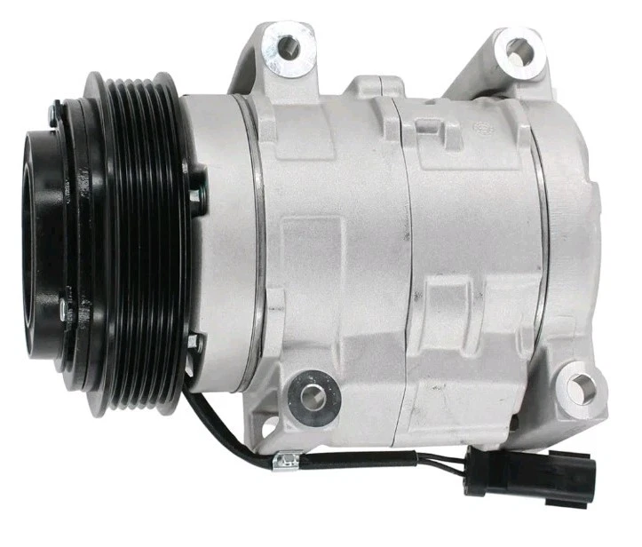 Compresor de aire acondicionado con embrague para Chrysler 200 Dodge Grand Caravan Ram 2011-2020 VW Foto 4 de 4