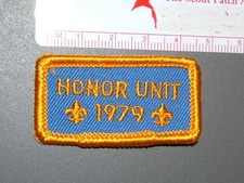 Boy Scout 1979 Honor Unit 0810P
