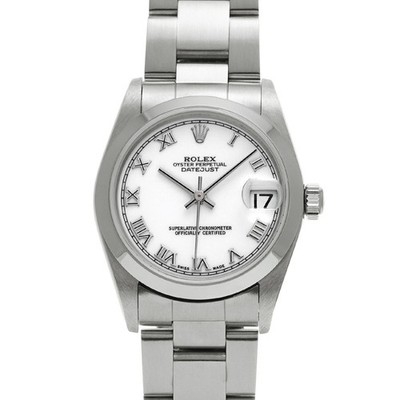 ROLEX Datejust 78240 White Case Size 31×31mm Unisex Used Watch #21109