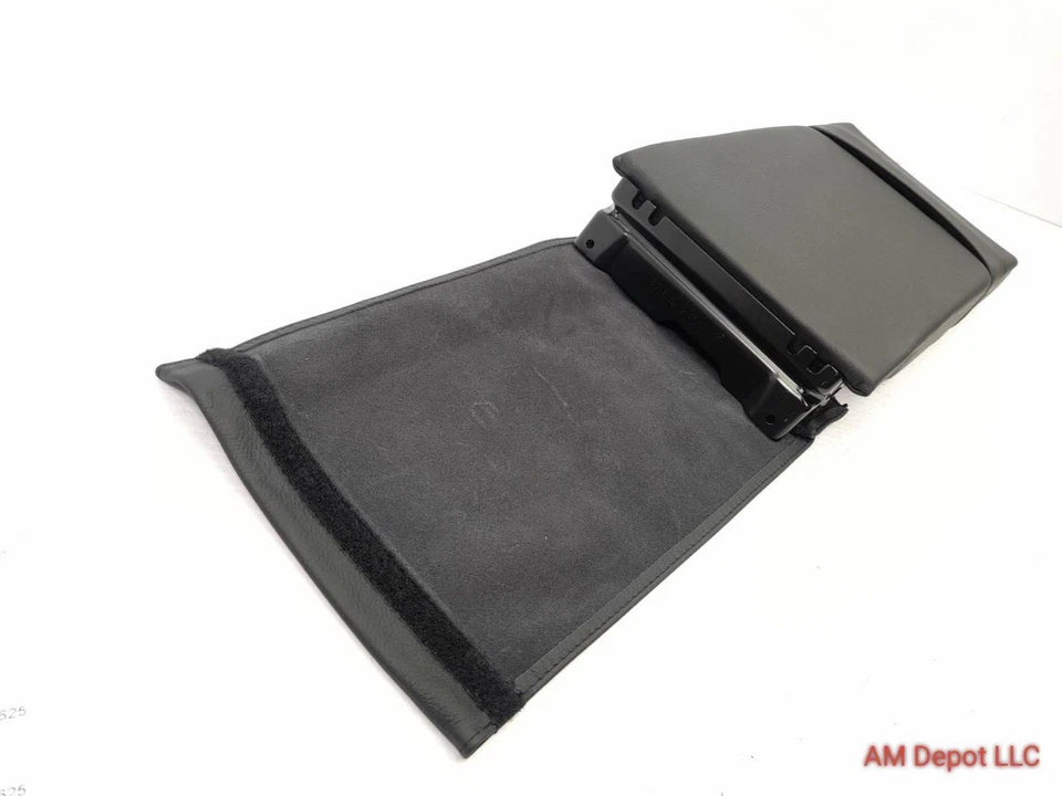 BMW 330xi 330i 325i 325xi E46 2002 sedán reposabrazos central trasero Montana negro Foto 3 de 4