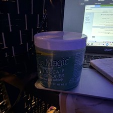 Blue Magic Bergamot Formula Hair Scalp Conditioner 12 oz Jar Hair Conditioner