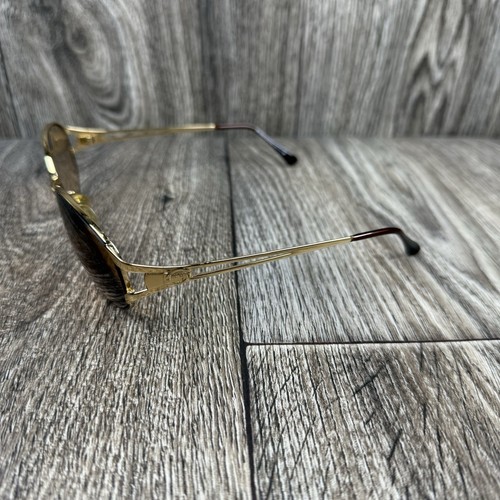 Sergio Tacchini ST 1084-S T802 EYEGLASSES FRAMES ONLY 57-17-130 Gold Tortoise - Picture 2 of 10