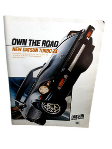 1981 Datsun 280ZX Turbo Vintage Advertisement Nissan We Are Driven