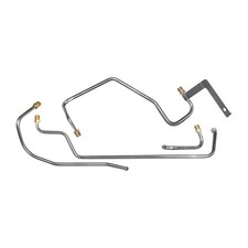 Engine Line Pump To Carburetor 426 Hemi Dual Quad 1968-71 Charger Oe Steel 4pc Engine Line Pump To Carburetor 426 Hemi Dual Quad 1968-71 Charger Oe Steel 4pc