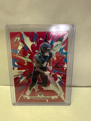 2025 Topps Resurgence Football - Tetairoa McMillan RC Magenta #/299 - No. 111