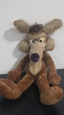 Vintage 1971 Warner Bros WileE. Coyote 18" Plush Toy Looney Tunes