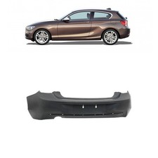 Stoßstange hinten für BMW 1er F20 F21 ohne PDC 2011-2019 grundiert