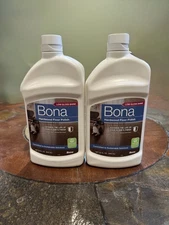 2x Bona Hardwood Floor Polish - Low Gloss, 32 oz Bottle Brand New Free Shipping