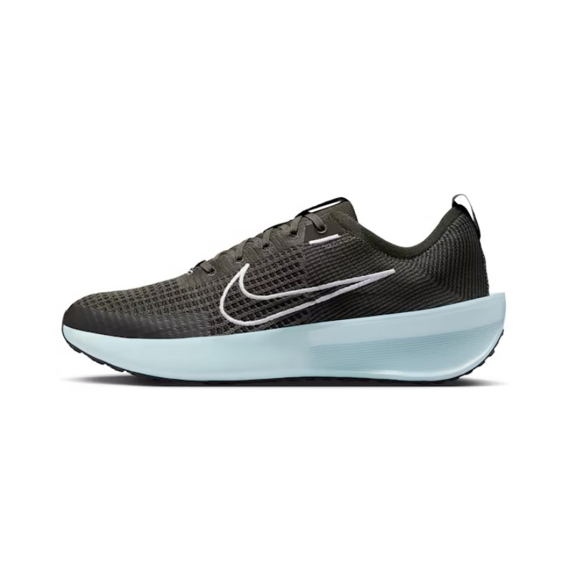 Nike Interact Run Sequoia Black Glacier Blue White Men's Size FD2291-300