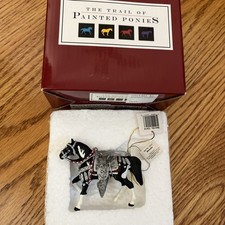 TRAIL OF PAINTED PONIES Silverado Horse Ornament NIB 12414 2007