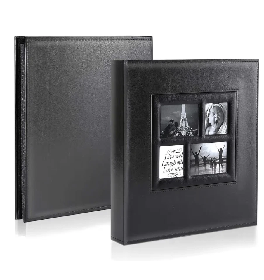 Álbum de Fotos Ywlake 4X6 500 Bolsillos Foto, Extra Gran Capacidad Familia Boda Pi Foto 2 de 4