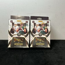 2024 Panini Select Football Hanger Box Sealed 20 Cards Black Blue Prizm