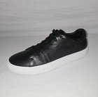 M. GEMI Black Low Top Italian Leather Sneaker Shoes Men's Size EU 45 / US 12 — photo 1