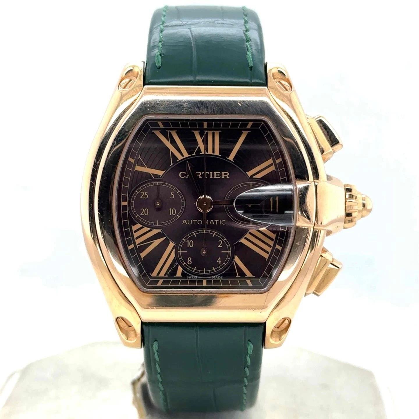 Cartier — Cartier Roadster XL Chronograph Automatic 43mm 18k Rose Gold Men's W62042Y5