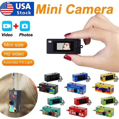 Mini Keychain Thumb Camera Transparent Outdoor Sports Camera JQ