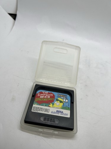 The Simpsons Bart VS The Space Mutants Sega Game Gear Cart Only Retro Gaming - Bild 11 von 11