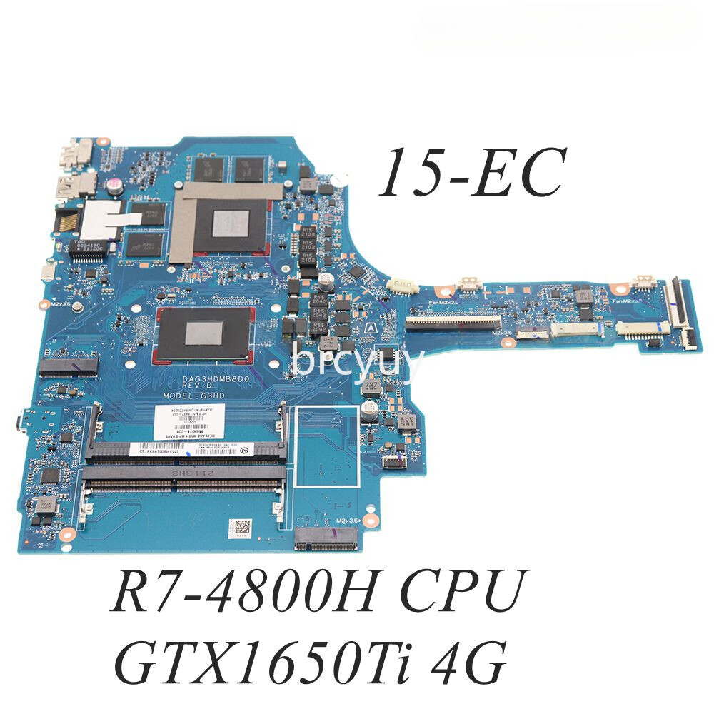 DAG3HDMB8D0 For HP Pavilion 15-EC 15Z-EC Motherboard R7-4800H CPU