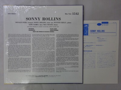 その他 LP Sonny Rollins Sonny Rollins Volume 1 BN1542,BLP1542 BLUE NOTE /00260 SONNY ROLLINS - Sonny Rollins – Volume 1 LP (Blue Note