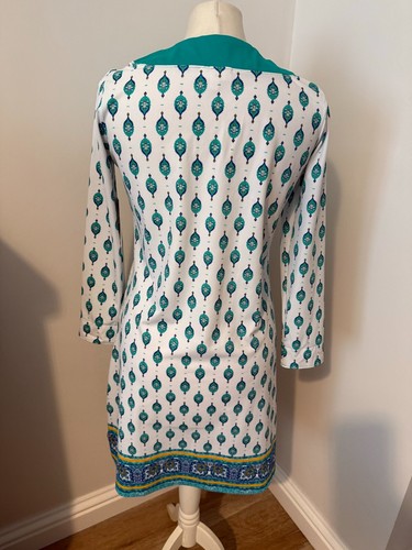 Womens patterned beach dress / cover up by Cabana Life, size S (fits 8-10) NWT - Picture 3 of 5