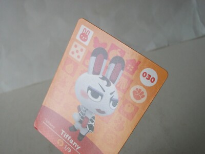 Animal Crossing amiibo Cards Rabbit Lot 8 HP Coco Genji Francine