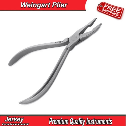 Pince orthodontique Weingart arche fil pliage placement instruments de laboratoire dentaire CE - Photo 2/4