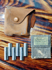 1950's 50 Hawaiian Guitar Tuner Germany Original Box  Leather Pouch