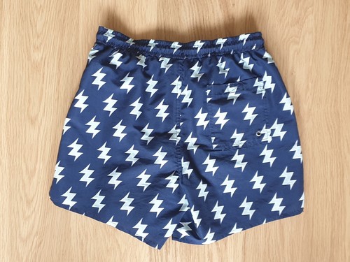 2 X NEW LOOK MEN NAVY SWIM SHORTS - SIZE XS - Picture 4 of 6