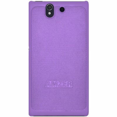 Amzer AMZ95638 Hard Shell Snap on Slim Fit Case Cover for Sony Xperia Z L36i Pur