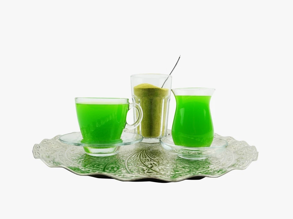 Türkischer Tee Pulver Minze Zitrone 1 kg Instanttee "Lezzo" frischer Geschmack - Bild 4 von 4